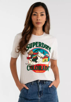 Superdry Travel Postcard Graphic Tee