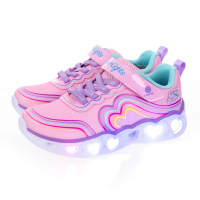 【SKECHERS】女童系列 燈鞋 HEART LIGHTS(302689LLPMT)