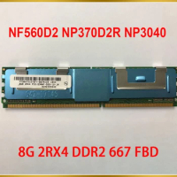 1 Pcs For Inspur Server Memory 8GB 8G 2RX4 DDR2 667 FBD RAM NF560D2 NP370D2R NP3040