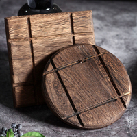 鍋底架 桐木燒木質日式實木隔熱墊 創意家用砂鍋餐墊  餐桌防燙木墊