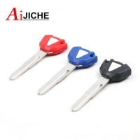 Motorcycle Key Uncut Blade Blank Keys Chip For KAWASAKI Ninja ZX6R ZX10R ZZR400 Z750 Z800 Z1000 VERSYS 650 ER6N ER6F ER-6N ER-6F