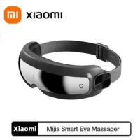 Xiaomi Mijia Smart Eye Massager Hot compress Zone Massage Visual Folding Massage Glasses Custom Eye Health For Mi Home APP