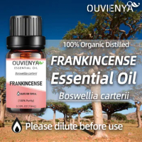 100% Organic comes from Somalia Boswellia carterii extracts 10ml Frankincense essential oil for improve moods and reduce anxiety