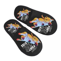 Print Funny French Frenchie Bulldog House Slippers Soft Warm Gifts Puppy Dog Memory Foam Fluffy Slipper Indoor Outdoor Shoes
