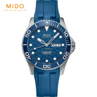 MIDO 美度 官方授權 Ocean Star 200C海洋之星 廣告款陶瓷潛水錶(M0424301704100)