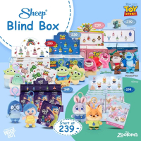 [กล่องสุ่ม Blind Box Disney] Blind Box Disney Keychain กล่องสุ่มพวงกุญแจ ลิขสิทธิ์แท้Toy Story/Zooto