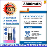 LOSONCOER High Capacity Battery NBL-35B3000 3800mAh Battery for TP-link Neffos C7 TP910A TP910C Batteries