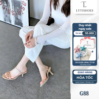 Sandal Cao Gót form nhỏ Quai Mảnh 5 Phân Lytishoes G88