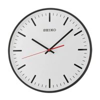 【SEIKO 精工】極簡工業風時鐘 掛鐘 日系 推薦(QXA701K)