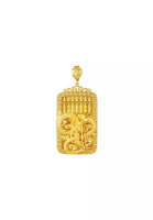TOMEI TOMEI【龙腾四海兴大业】Dragon Abacus Pendant, Yellow Gold 916