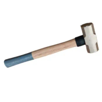 OAK manufacture non sparking tools explosion proof beryllium copper 2.5kg sledge hammer with Hickory Wood Handle