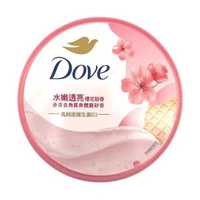 多芬 - DOVE-多芬去角質身體磨砂膏-水嫩透亮 櫻花甜香 298g (平行進口) 不同版本隨機發貨