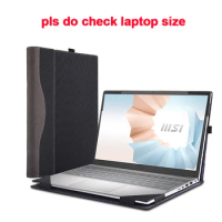 Case For MSI Modern 14 B5M B4M B11 Prestige Summit E14 B14 Laptop Sleeve Detachable Notebook PC Cover Bag Protective Skin Gift