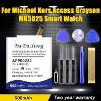 DaDaXiong New APP00222 Battery For Michael Kors Access Grayson MK5025 Smart Watch Send Accompanying Tool