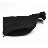 Mitre Saw Dust Bag, Black Dust Collector Bag with Zipper &amp; Wire Stand, for 255 Model Miter Saw 2Pcs