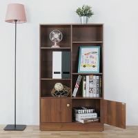 《Homelike》迪普八格二門書櫃(二色) 置物櫃 展示櫃 收納櫃