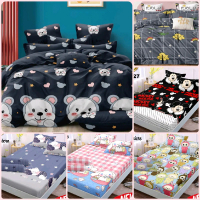 Sprei Aesthetic Set Ukuran 120x200 160x200 180x200  Tinggi 20cm