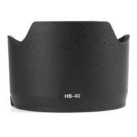 HB-40 70mm HB40 Lens Hood Camera Lente Accessories for NIKON AF-S Nikkor 24-70mm f/2.8G Lens SLR Hood Dropship