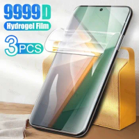 3PCS Hydrogel Film For Vivo X90 X90S X80 X70 V27 V25 Screen Protector For iQOO 8 9 10 11 Pro S17 S16 Y78 Plus Protective Film