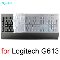 Keyboard Cover for Logitech G613 for Logi Mechanical Keyboard Silicone Protector Skin Case Accessories