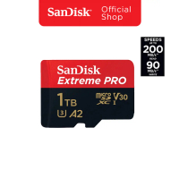 SanDisk Extreme PRO Micro SD Card SDXC 1TB Speed 200MB/s r 140MB/s (SDSQXCD-1T00-GN6MA) DJI OSMO