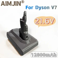 For Dyson V7 21.6V 12800mAh Li-lon Rechargeable Battery Vacuum Cleaner Replacement battery