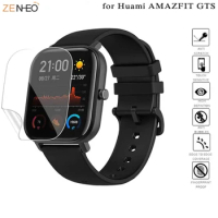 2PCS Full Cover HD Frosted Screen Protector For Huami Amazfit GTS Protective Film Smart Watch Films For Amazfit GTS watch