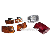 Paket Lampu Depan Reflektor ,Stoplamp Lampu Stop Sen Vespa Px Ps Exclusive Strada Spartan