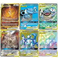Pokémon Cards Sword-shield Series Dragonite Lono Charizard Charizard&amp;Braixen Caitlin Collection Cards Foil Flash Proxy Card