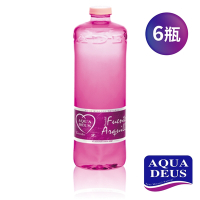 【AQUADEUS】西班牙粉瓶礦泉水1000ml(6瓶裝)