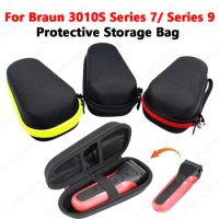 Hard Carrying Case Protective Storage Bag Shockproof Razor Case Portable Travel Case For Braun 3010S Series 7/ Series 9 Razor