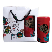 【TEAMTE】阿里山烏龍茶葉150gx2罐x1盒(0.5斤)