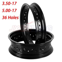 Motorcycle parts 3.50*17 Inch 5.00*17 Inch 3.50X17" 5.00X17" 36 Spokes Holes Aluminum Alloy Motorcycle Wheel Rims