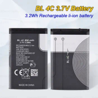 BL-4C Battery 890mAh Bl4c Rechargeable Lithium-ion Batteries for Nokia 6100 6125 6136 6170 6300 6301 7705 7200 Mobile Phones
