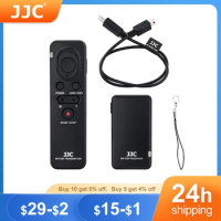 JJC RMT-VP1K RM-VPR1 Wireless Remote Control Controller for Sony ZV1 A7M4 A7RIV A7SIII A6000 A6300 A6500 RX10II RX100IV FDR-AX30