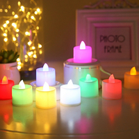 LED 電子蠟燭燈 求婚 告白神器 氣氛燈 浪漫 無煙蠟燭燈 小夜燈