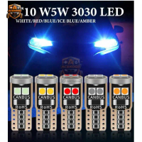 ACEKOGO 1PC T10 LED W5W ba9s canbus car interior light 194 501 6 SMD 3030 LED Instrument Lights bulb