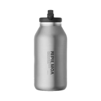 【PILMOA】E4000 保溫保冰大容量野餐瓶-啞光銀 4000ml(公司貨-露營/野餐/戰術用)