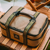 Blackdesign 一單位裝備袋/露營收納袋 BL-024-2 卡其/咖啡