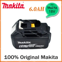 Makita Original 18V Makita 6.0Ah Li-Ion Rechargeable Battery 18v drill Replacement Batteries BL1830 BL1840 BL1850 BL1860B