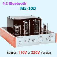New Nobsound MS-10D MKII Tube Amplifier Audio Power Amplifier 25W*2 Vacuum amplifiers Support