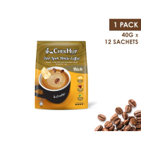 [พร้อมสต็อก] Chek Hup White Coffee [Original/2in 1 /rich/less Swee] 12ซอง x 40g/30g