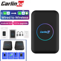 2024 CarlinKit CarPlay Android TV Box Dual Wireless CarPlay Android Auto Adapter Car Multimedia Smart Ai Box Online Video 5GWiFi