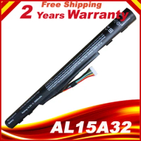 14.8V Laptop Battery For Acer AL15A32 For ACER Aspire V3-574G E5-473G E5-573G F5-572G 2600mAh