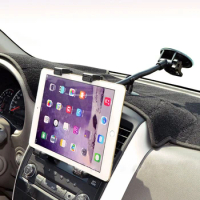 7-11 Inch Long Arm Tablet Stand Navigation Tablet Holder Accessories for Car for Ipad 2 3 4 Mini 5 Pro Air 9.7" Galaxy Tab Stand