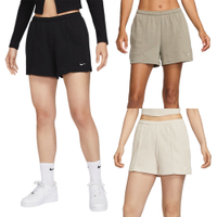 【下殺】Nike 短褲 女裝 中腰 毛圈布 黑/灰綠/米【運動世界】HF6941-010/HF6941-320/HF6941-104