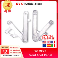 CVK Front Foot Rests Pedal Bracket Triangle Bracket For Honda CBR250RR MC22 CBR250 RR NC22 Motorcycle Parts