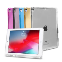 Case For iPad Air 5 4 3 2 10.2 Transparent Silicone Cover For iPad 9.7 Pro 10.5 11 Mini 6 10th Gen 2022 Case With Pencil Holder