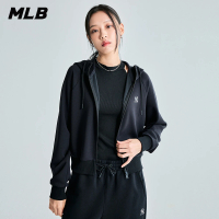 【MLB】女版拉鍊連帽外套 紐約洋基隊(3FTRB2034-50BKS)