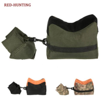 Practical Front&amp;Rear Rifle Bags Hunting Sandbag Rest Sniper NO SAND Stand Shooting Rifle Bag Tactical Utility Gun Cushion